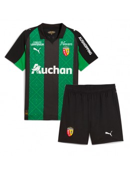 Billige RC Lens Bortedraktsett Barn 2025-26 Kortermet (+ Korte bukser)